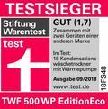 Miele TWF 500 WP Edition Eco Stiftung Warentest
